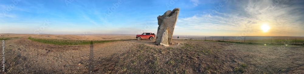 Fototapeta premium Flint Hills Bronco