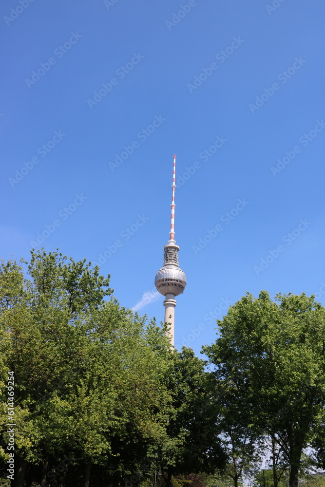 Fototapeta premium Tv Tower on a sunny day
