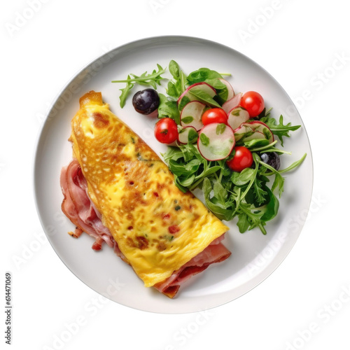 Delicious Plate of Ham and ...
