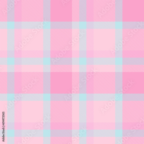 Texture fabric plaid of tartan check seamless with a background textile vector pattern.