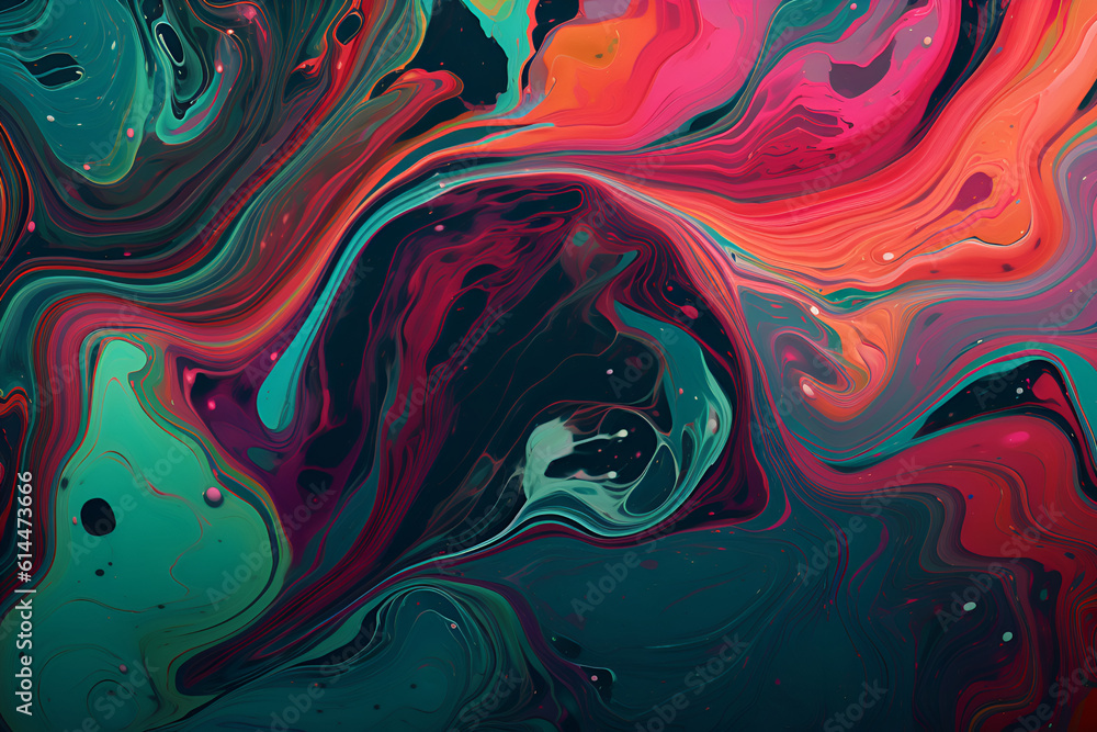 Fluid color gradient background Fluid color gradient background