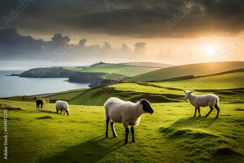 sheep in the field