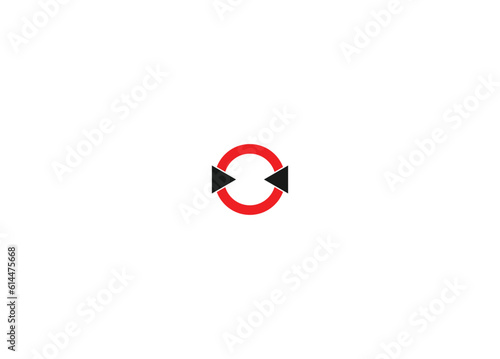 Free Download O letter Reverse icon vector Vector illustration can be used for web and mobile graphic design,letter O with wave element logo design for company and business, logo, eps10. - GFXLoad