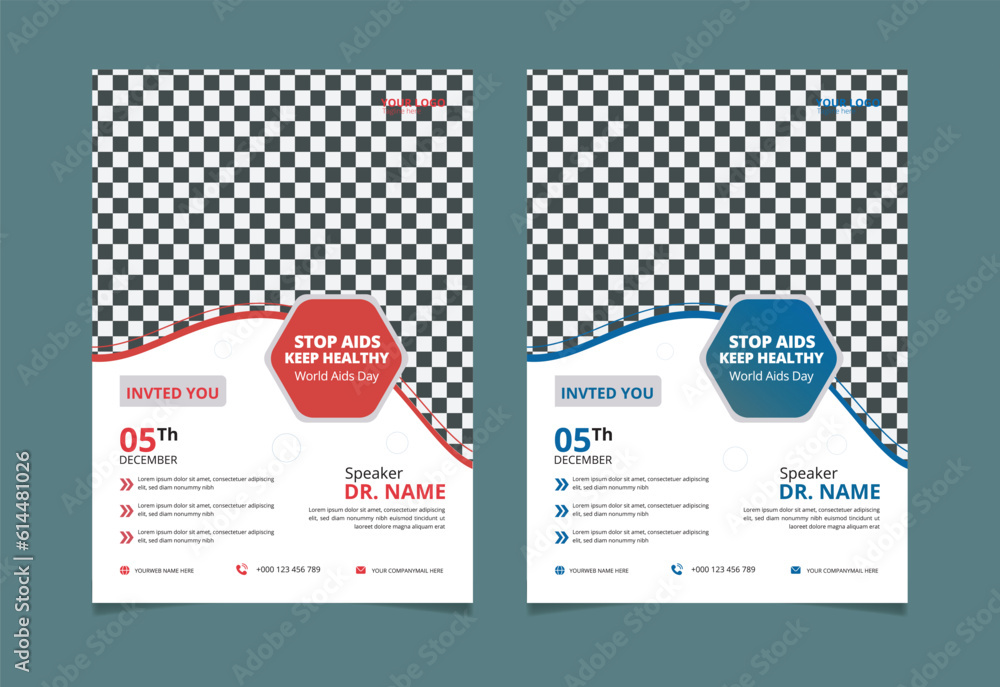 Obraz premium Medical Flyer Design | Corporate Flyer| Health Flyer| Template Design