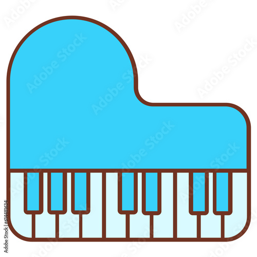 illustration of a piano