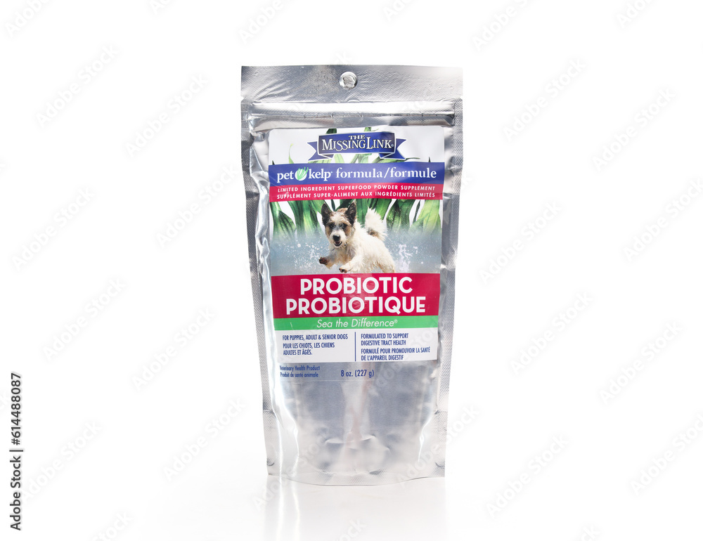 Probiotic kelp formula for cats and dogs with digestive tract issues