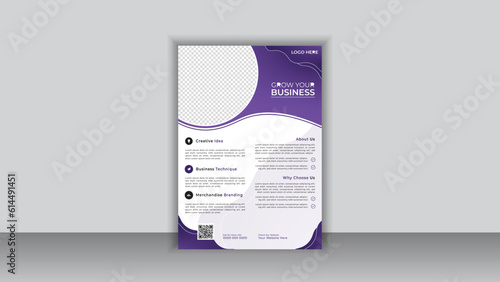 Next level corporate abstract flyer design.