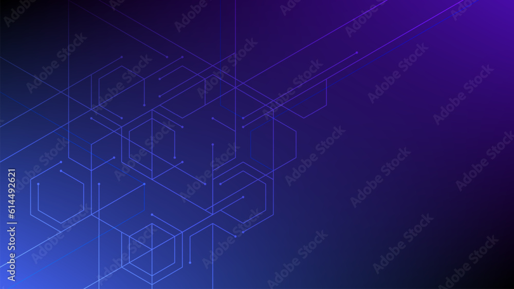 Abstract background consisting of set of hexagonal cells. Modern innovation communication technology business background. Background illustration vector. Abstract background consisting of set of hexagonal cells. Modern innovation communication technology business background. Background illustration vector.