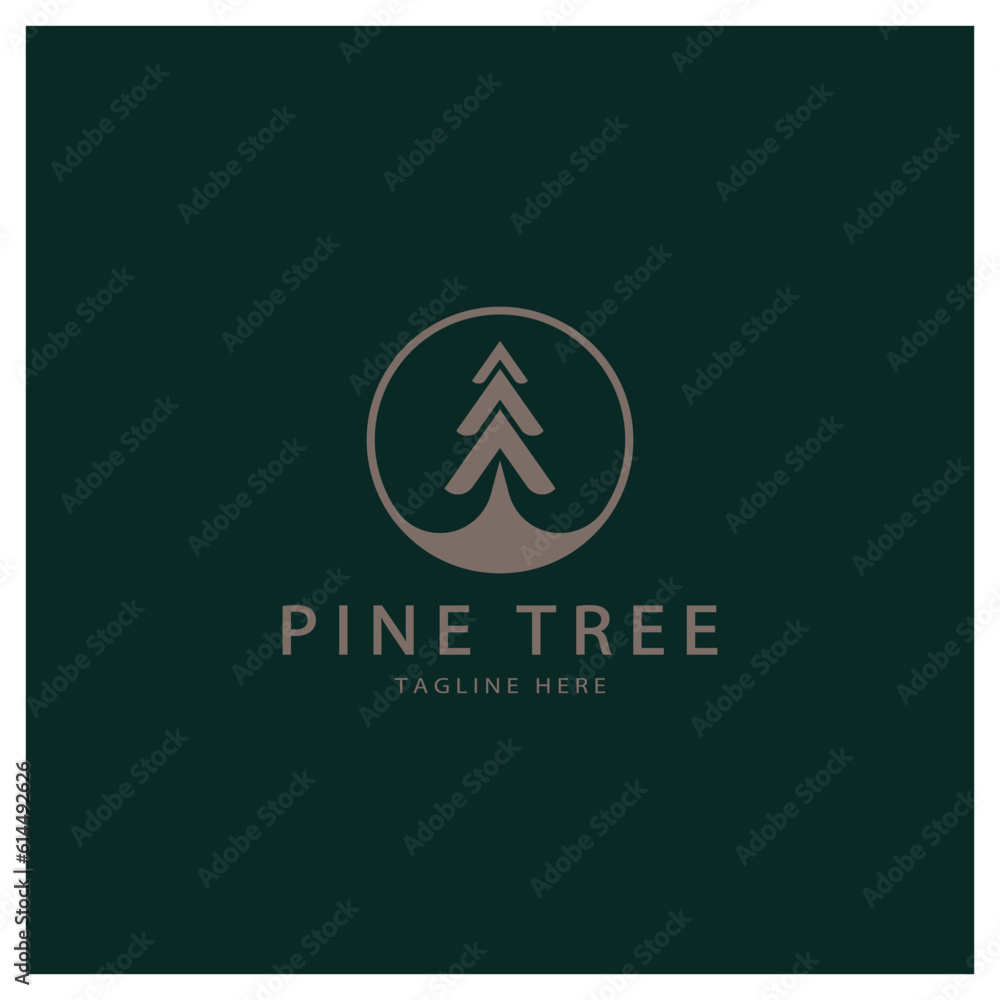 simple pine or fir tree logo,evergreen.for pine forest,adventurers,camping,nature,badges and business.vector simple pine or fir tree logo,evergreen.for pine forest,adventurers,camping,nature,badges and business.vector