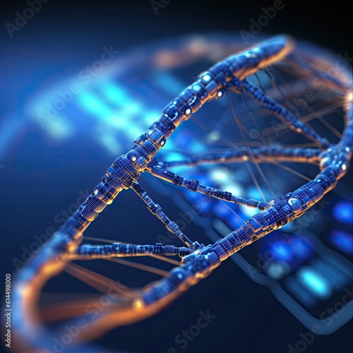 Wallpaper Mural Spiral DNA Genetic Technology Science Torontodigital.ca