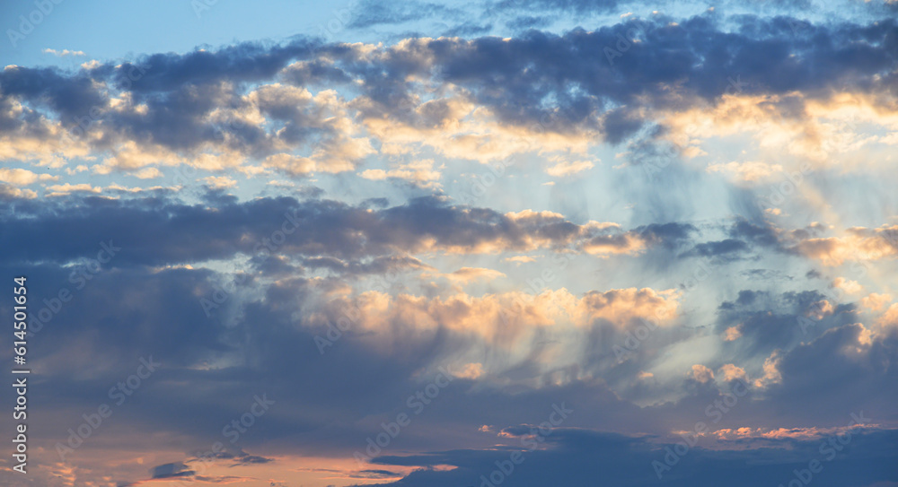 Beautiful cloudy sky. Cloudy sky as abstract background Beautiful cloudy sky. Cloudy sky as abstract background