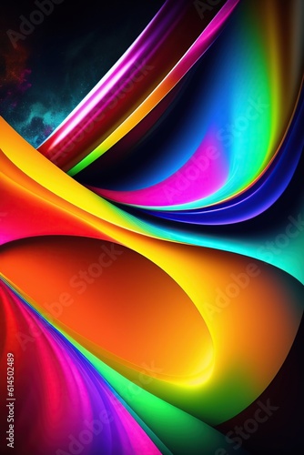 art illustration abstract graphic background. generate ai