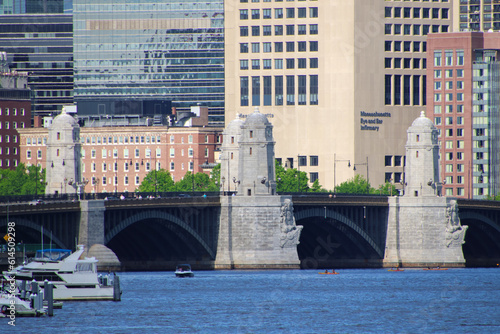 Longfellow Bridge in Boston, MA