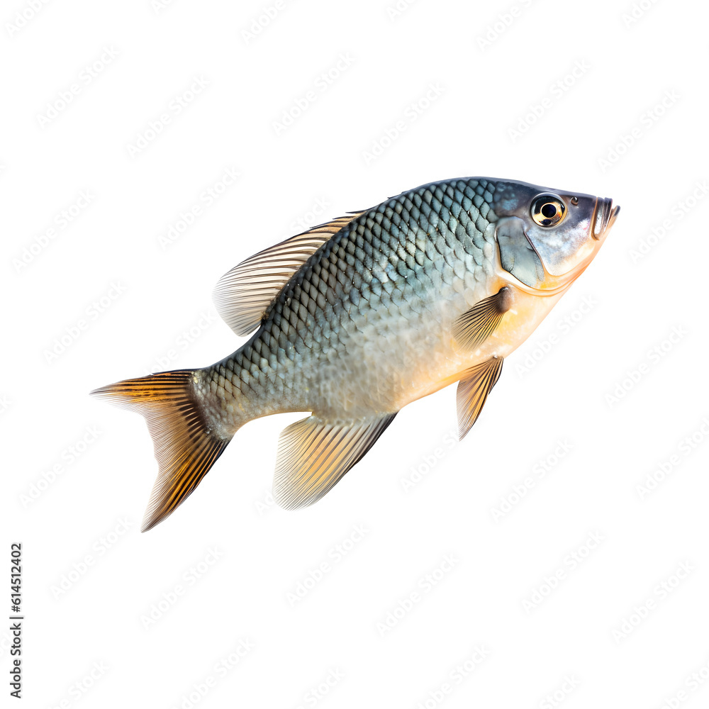 Gourami fish isolated on transparent background