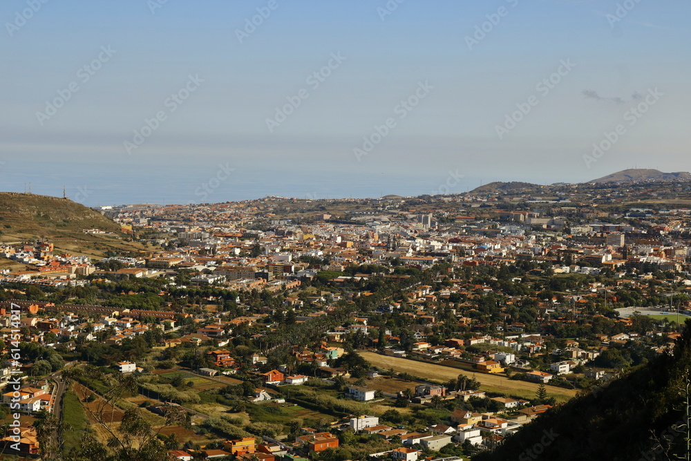 Fototapeta premium San Cristobal de La Laguna Tenerife vista aerea 2