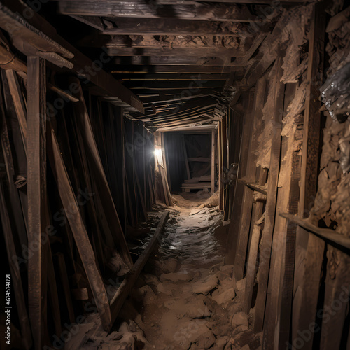 the mine tunnel  © Kreatifquotes