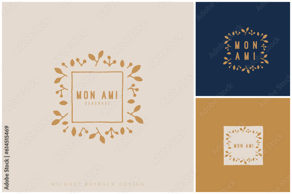 Hand drawn logo design, Floral logo design, Feminine branding, Botanical logotype, Twigs emblem, Collectin, Premade logo, Flower clipart Hand drawn logo design, Floral logo design, Feminine branding, Botanical logotype, Twigs emblem, Collectin, Premade logo, Flower clipart