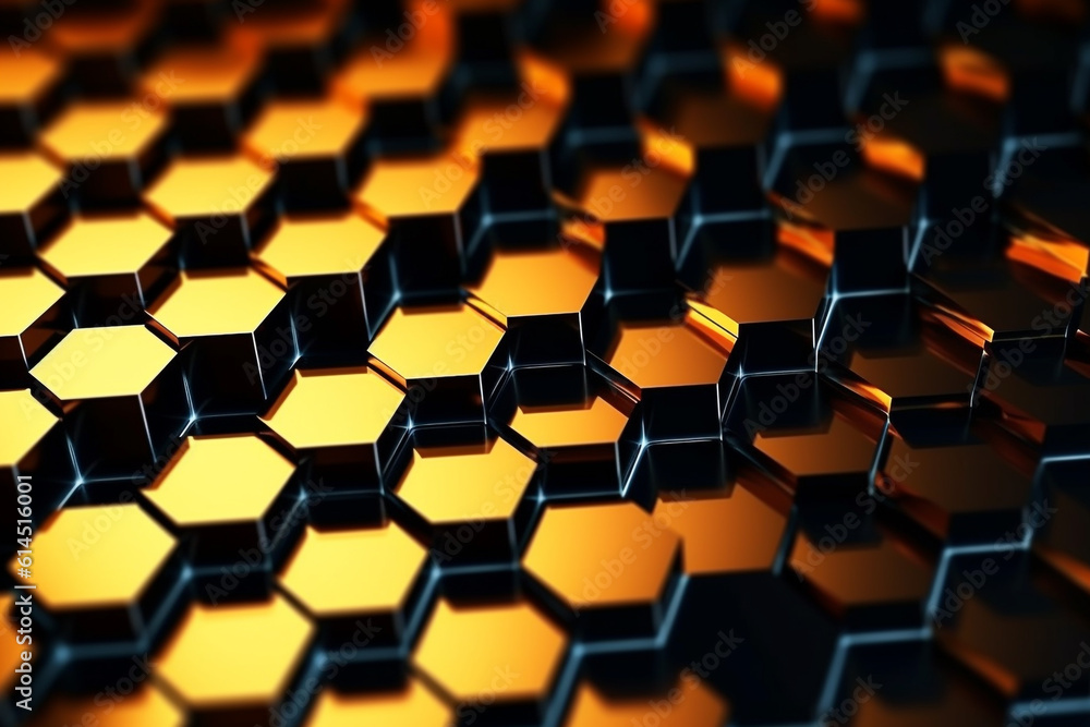 hexagons modern background illustration hexagons modern background illustration