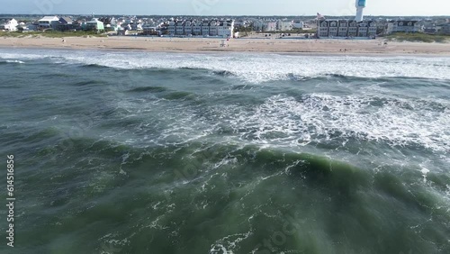 Looking towards shore