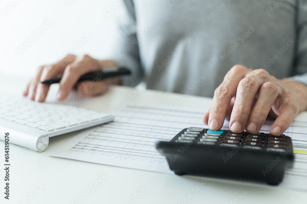 Analyst computer working with information database to analysis marketing sale data. Business project or program strategy planning and development for corporate operating finance and investment concept Analyst computer working with information database to analysis marketing sale data. Business project or program strategy planning and development for corporate operating finance and investment concept