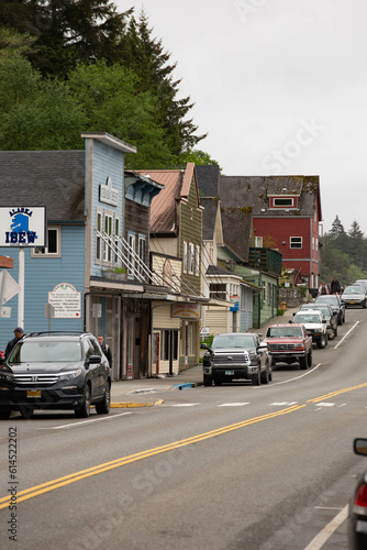 Scenic photograph of Ketchikan Alaska town