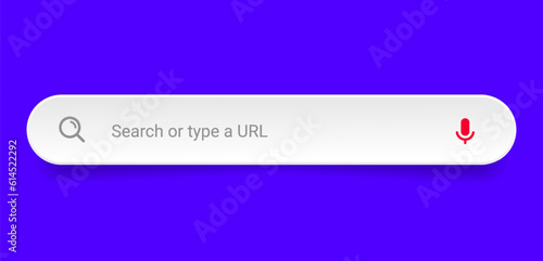 Search Bar with suggestions for UI UX design and web site. Search Address and navigation bar icon. Collection of search form templates for websites. Search engine web browser window template.