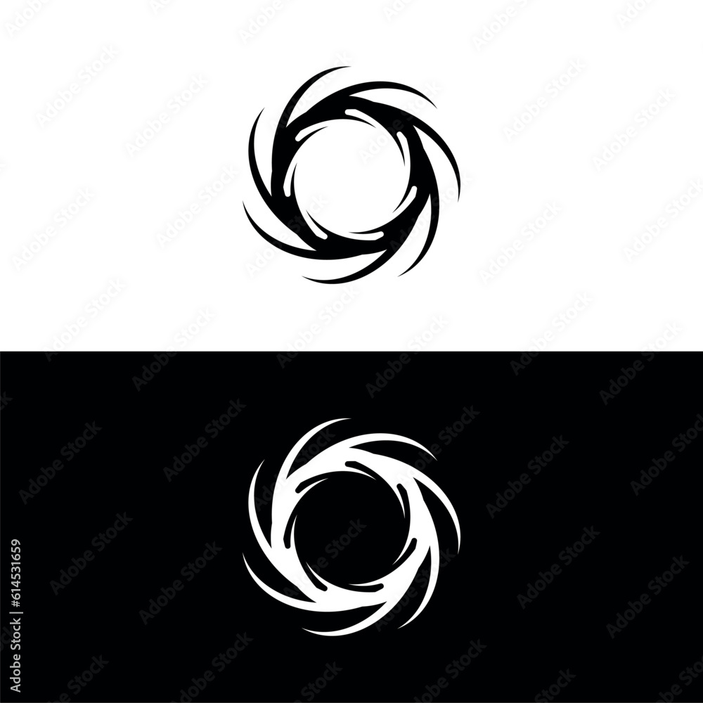 Circle vector logo template illustration design