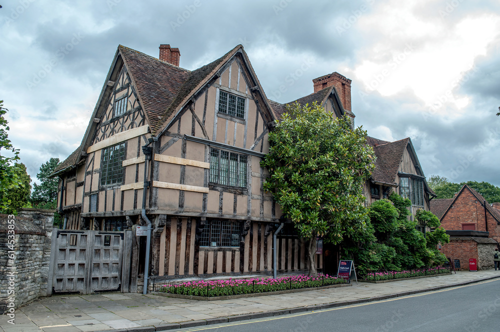 Stratford-upon-Avon, UK - The birthplace of the writer William Shakespeare Stratford-upon-Avon, UK - The birthplace of the writer William Shakespeare