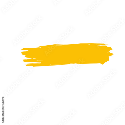 yellow brush stroke highlight marker