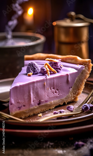Purple sweet potato pie, Generative AI