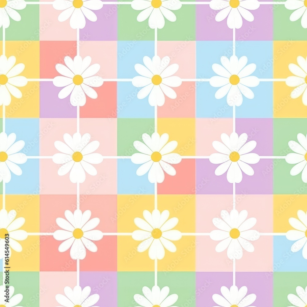 Pastel Daisy Dream - Generative AI Pastel Daisy Dream - Generative AI