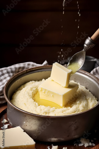 Grits with butter, Generative AI