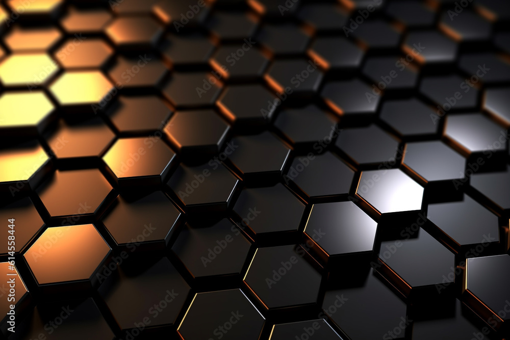 hexagons modern background illustration hexagons modern background illustration