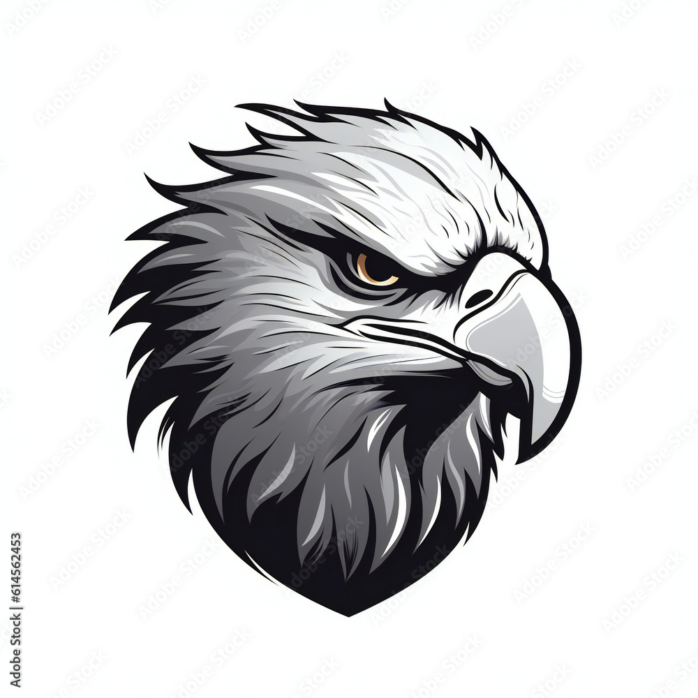 Obraz premium Eagle Head Logo