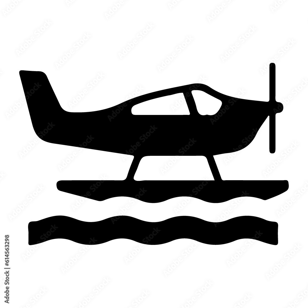 sea plane icon