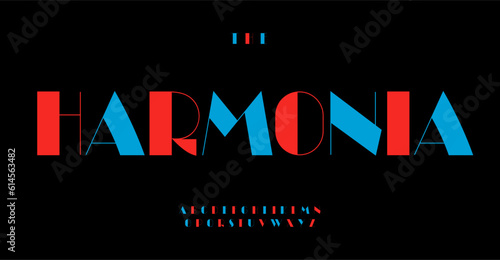 Artistic contrast alphabet, heavy elegant letters, unusual fashion font for influential logo, emphasis headline, progressive typography, modern typographic design. Vector typeset