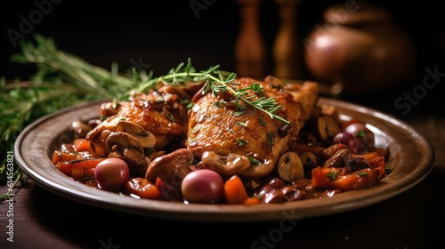 Coq au Vin: Rich French Chicken Delight photo