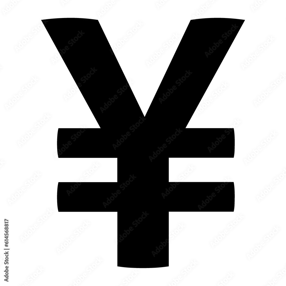 Obraz premium yen currency symbol
