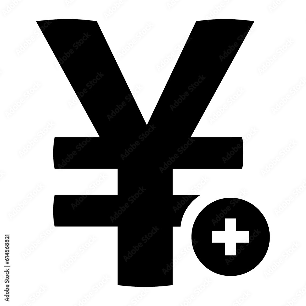 Fototapeta premium yen currency symbol