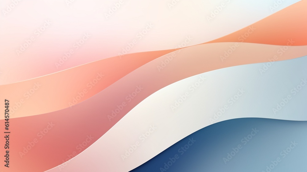 Fototapeta premium minimalist abstract background featuring soft pastel colors and gentle gradients