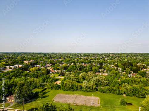 Explore Oshawa, Ontario with stunning drone photography. Capture striking aerial views of Lake Ontario, Lakeview Park, and Highway 400. Highlight Durham's real estate market, featuring exquisite homes