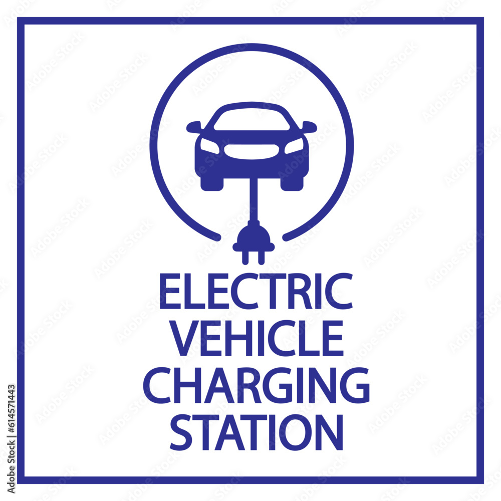 Electric vehicle charging station on white Vector Image Electric vehicle charging station on white Vector Image
