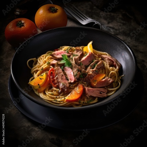 spaghetti with tuna