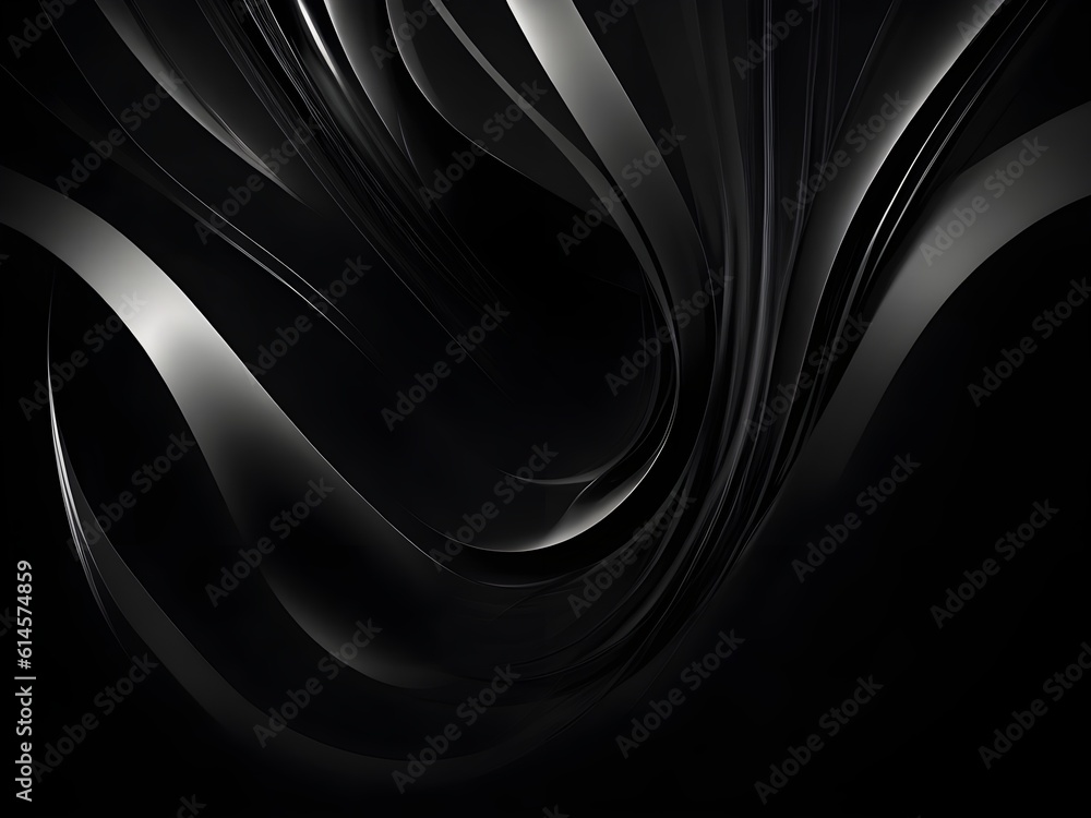 Obraz premium abstract black background