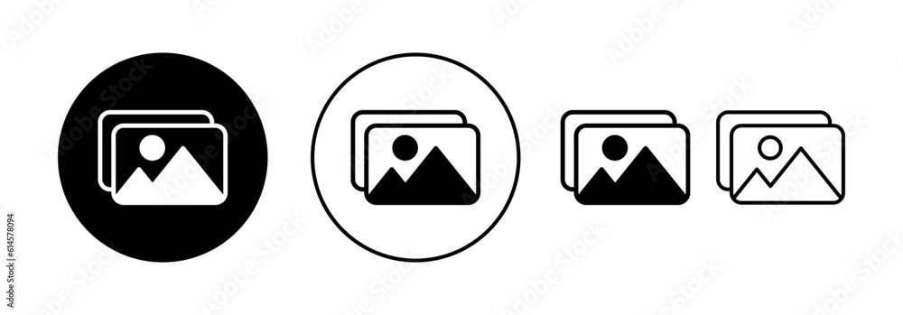 Picture icon vector for web and mobile app. photo gallery sign and symbol. image icon Picture icon vector for web and mobile app. photo gallery sign and symbol. image icon