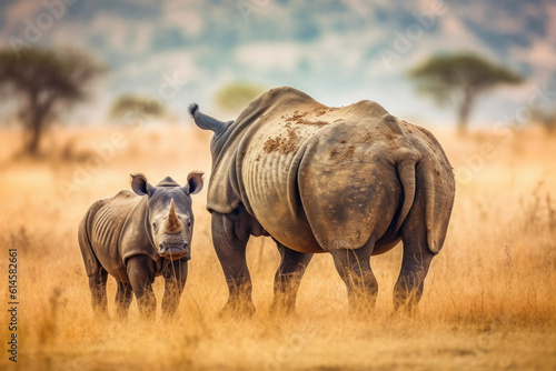African black rhino 