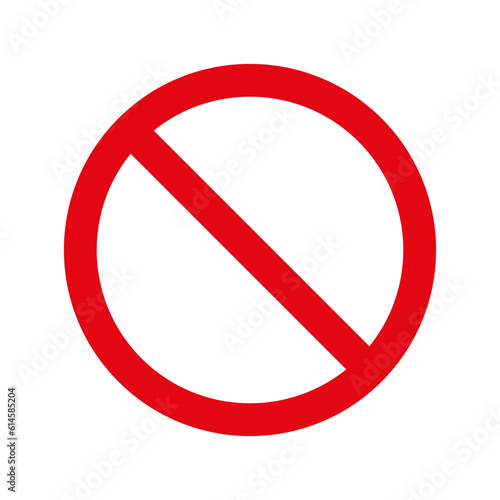 Free Download stop sign icon. No sign, red warning isolated. Vector illustration. Stock image. - GFXLoad