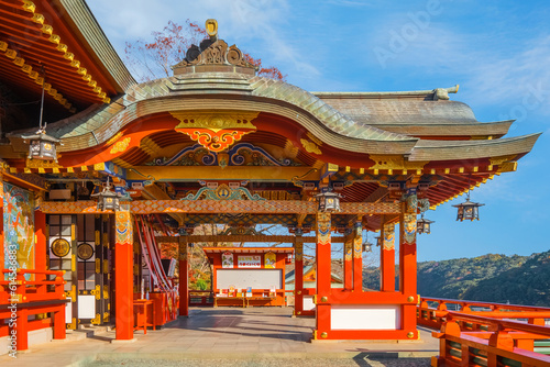 Saga  Japan - Nov 28 2022  Yutoku Inari shrine in Kashima City  Saga Prefecture. It s one of Japan s top three shrines dedicated to Inari alongside Fushimi Inari in Kyoto and Toyokawa Inari in Aichi