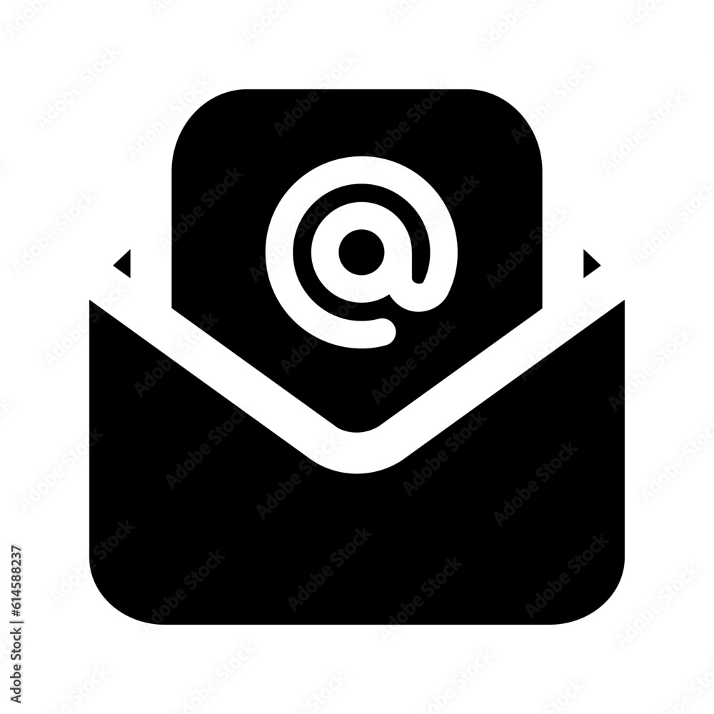 email glyph icon