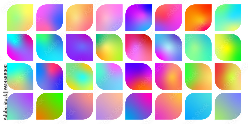 Modern Bright Gradient Patterns Modern Bright Gradient Patterns